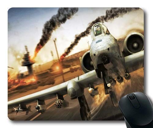 N / A Aviones de Combate, Alfombrilla de ratón, rafale c Fighter, Alfombrilla de ratón con Bordes cosidos