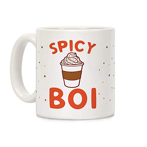 N\A aza de café de cerámica Blanca Spicy BOI N\A aza de café de cerámica Blanca Spicy BOI