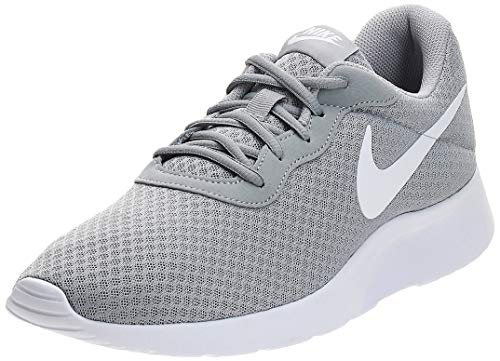 Nike Tanjun, Zapatillas de Running para Hombre, Gris (Wolf Grey/White 010), 40.5 EU