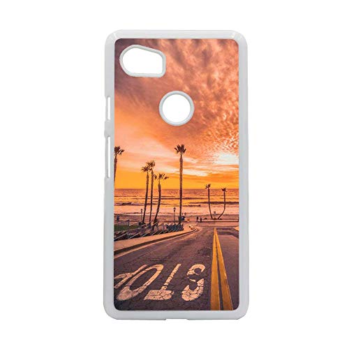 Niña Cajas De Teléfono De Plástico Duro con California En Google Pixel 2 XL Salvaguardia