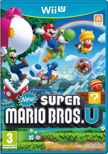 Nintendo New Super Mario Bros. U, Wii U Wii U Inglés, Italiano vídeo - Juego (Wii U, Wii U, Plataforma, Modo multijugador, E (para todos))