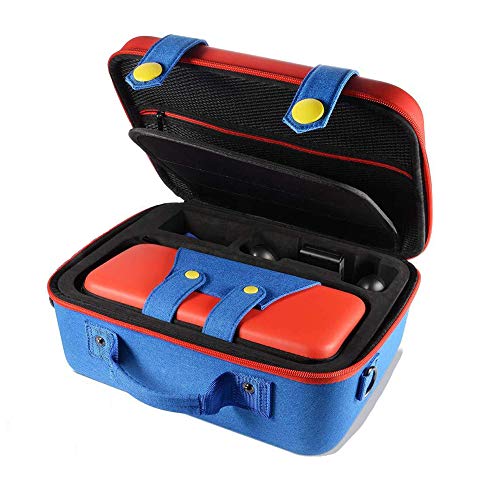 Nintendo Switch Compatible Carrying Case,Console /Accessories,Protective Hard Shell Carry Bag,Large Storage Bag Soft Lining 26 Games for Console Pro Controller with Shoulder Strap Nintendo Switch Compatible Carrying Case,Console /Accessories,Protective Hard Shell Carry Bag,Large Storage Bag Soft Lining 26 Games for Console Pro Controller with Shoulder Strap