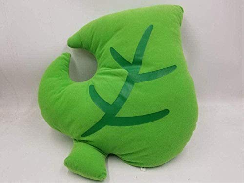 N/L Animal Crossing Ichiban kuji A Award Leaf Cojín Original Banpresto Pillow Plush Doll Toy 50cm del hogar