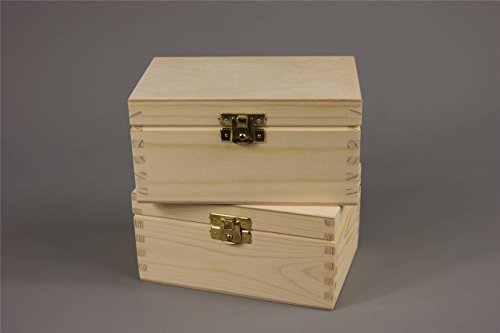 NUEVA MADERA LISA - CAJA BARATIJA DE MADERA DE ALMACENAMIENTO JOYERÍA P15 Decoupage Artesanía caja incompleta de madera NUEVA MADERA LISA - CAJA BARATIJA DE MADERA DE ALMACENAMIENTO JOYERÍA P15 Decoupage Artesanía caja incompleta de madera
