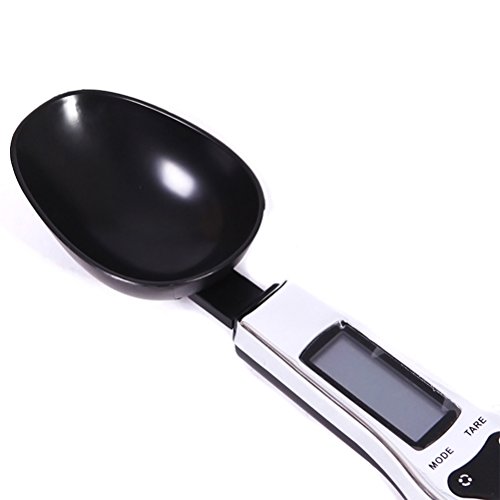 ounona cocina cuchara cucharilla de medida de escala digital LCD Eletronic suministros para el hogar alimentos peso escala 500 g/0.1g