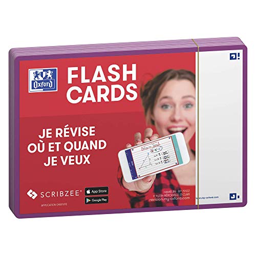 Oxford Flash 2.0 - Lote de 80 tarjetas de memoria flash, color Lilas A6