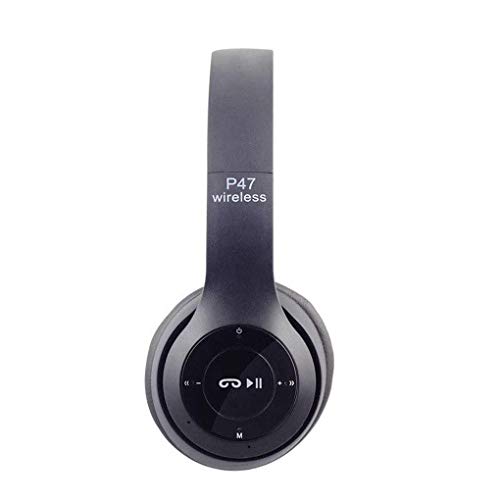 P47 Bluetooth Wireless Headset 4.2 Hombres Mujeres Auriculares Auriculares estéreo de MP3 / MP4 montón Radio FM