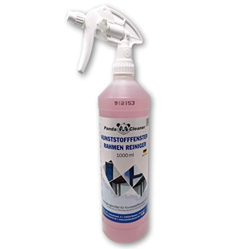 PandaCleaner® Limpiador concentrado para ventanas de plástico, 1000 ml, para eliminar restos de pegamento