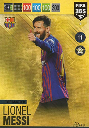 PANINI ADRENALYN XL FIFA 365 2019 – Tarjeta de Postre de Lionel Messi – # 6