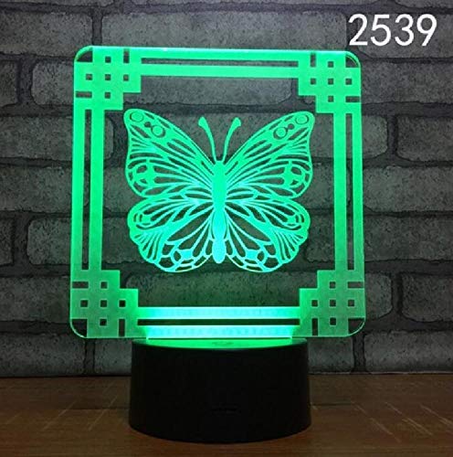 Para Atrapar Butterfly 16 Millones Color Que Cambia La Decoración Ligera De La Noche Del Usb Para El Regalo De La Muchacha,Control De Color A Través De Bluetooth