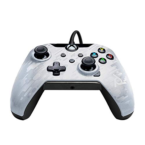 PDP - Mando Licenciado Nueva, Color Camuflaje Blanco (Xbox One)