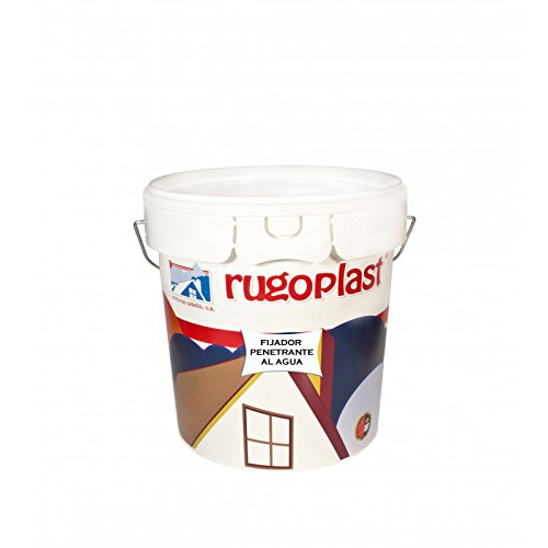 Pintura fijadora penetrante al agua a base de resinas para fijar superficies de yeso, cemento, escayola y derivados. Es una imprimación previa a la aplicación de pinturas en paredes (4 L) Envío GRATIS Pintura fijadora penetrante al agua a base de resinas para fijar superficies de yeso, cemento, escayola y derivados. Es una imprimación previa a la aplicación de pinturas en paredes (4 L) Envío GRATIS