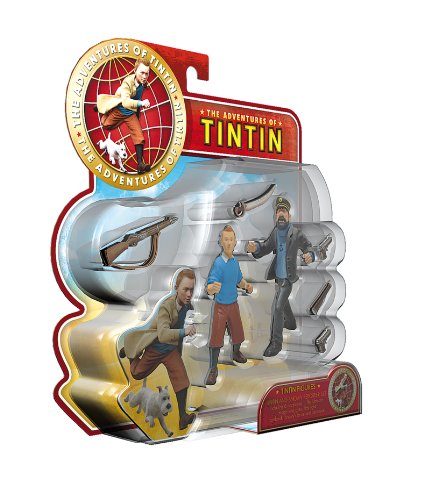 Plastoy Las Aventuras de Tintín - Juego de Figuras (Tintín y el Capitán Haddock)