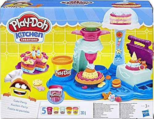 Play-Doh Cake Party (Hasbro B3399), Multicolor