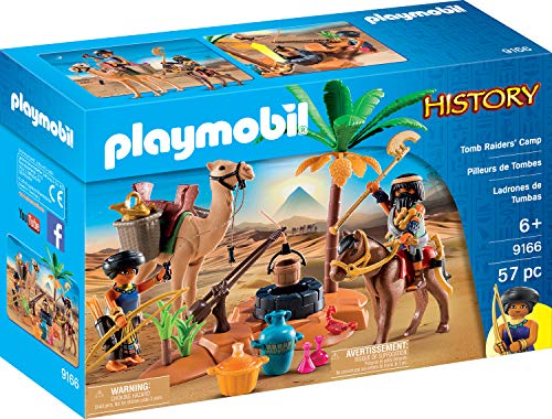 Playmobil 9166 Tomb Raiders' Camp Figura de construcción