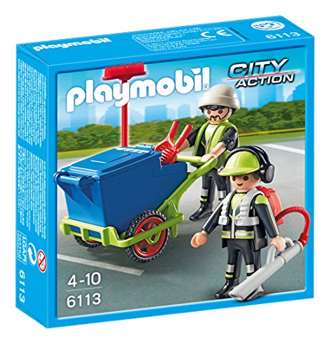 PLAYMOBIL - Equipo de saneamiento (61130)