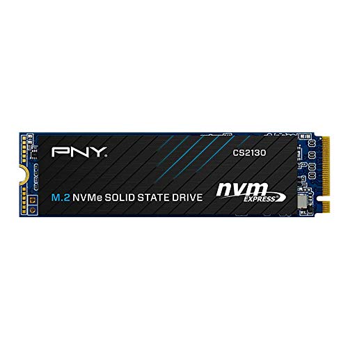 PNY CS2130 M.2 NVMe Unidad de Estado Sólido Interna (SSD) 500GB - hasta 3500 MB/s, Color Negro