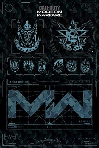Póster Call of Duty: Modern Warfare - Fractions (61cm x 91,5cm)