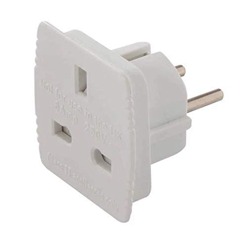 Power Master 171631 - Adaptador de viaje UK (RU) a EU (UE), 220 - 240 V Power Master 171631 - Adaptador de viaje UK (RU) a EU (UE), 220 - 240 V