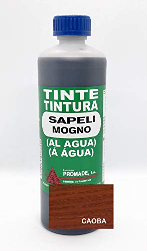 Promade - Tinte al agua para madera 500 ml (Caoba)