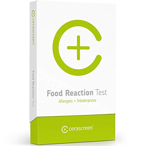 Prueba de reacción alimentaria de CERASCREEN - Prueba casera de alergias alimentarias e intolerancias alimentarias fácilmente I Laboratorio certificado I Informe de resultados detallado Prueba de reacción alimentaria de CERASCREEN - Prueba casera de alergias alimentarias e intolerancias alimentarias fácilmente I Laboratorio certificado I Informe de resultados detallado