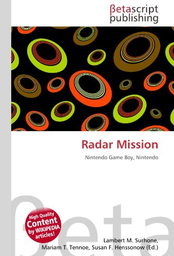 Radar Mission: Nintendo Game Boy, Nintendo