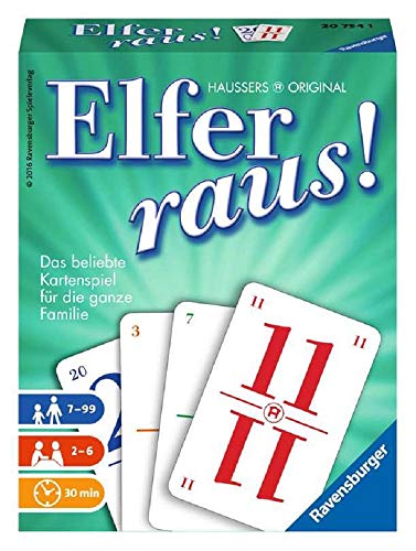 Ravensburger 20754 Elfer Raus - Juego de Cartas (Puede no Estar en español)