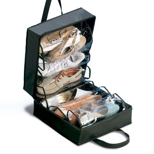 Rayen Maleta para Zapatos, 35x32x17, Negro, Madera, 35 x 32 x 17 cm Rayen Maleta para Zapatos, 35x32x17, Negro, Madera, 35 x 32 x 17 cm