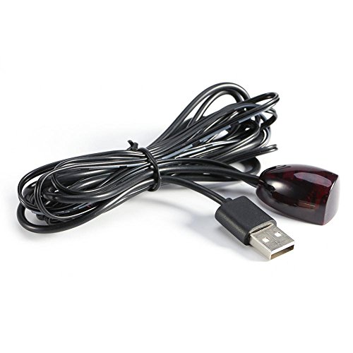 Receptor de Infrarrojos USB, Decodificador infrarrojo Del Cable Del Suplemento La Caja de Sistema Teledirigido USB IR Para Amplificador, Caja de Cable, Receptor Satellite TV, Reproductor de CD/DVD/Bl Receptor de Infrarrojos USB, Decodificador infrarrojo Del Cable Del Suplemento La Caja de Sistema Teledirigido USB IR Para Amplificador, Caja de Cable, Receptor Satellite TV, Reproductor de CD/DVD/Bl
