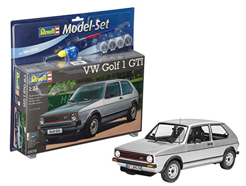Revell - Maqueta Modelo Set VW Golf 1 GTI, Escala 1:24 (67072)