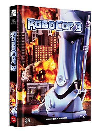 RoboCop 3 - 2-Disc Limited Collector's Edition - Uncut - Mediabook, Cover B (+ DVD) [Alemania] [Blu-ray]