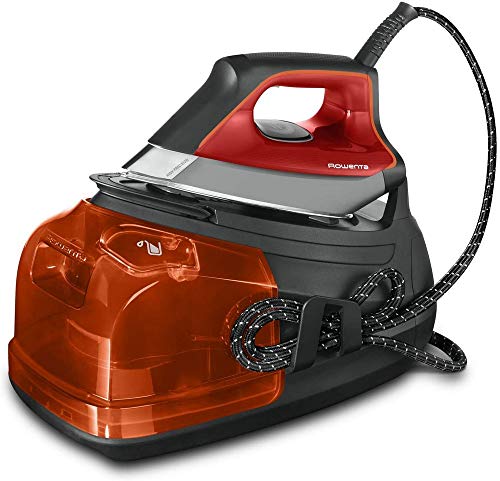 Rowenta Perfect Steam Pro DG8642F0 - Centro de planchado, autonomía ilimitada de 7,2 bares, golpe de vapor 450 g/min, vapor contínuo 120 g/min, suela Microsteam Laser 400, función Eco y depósito cal Rowenta Perfect Steam Pro DG8642F0 - Centro de planchado, autonomía ilimitada de 7,2 bares, golpe de vapor 450 g/min, vapor contínuo 120 g/min, suela Microsteam Laser 400, función Eco y depósito cal