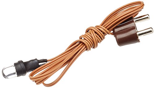 Rulke Rulke0113051 - Linterna led (5 mm, con Enchufe y Cable), Color marrón