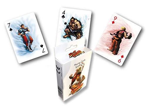 Sakami Merchandise Street Fighter 54 - Juego de Cartas para póquer y Otros Juegos de Cartas