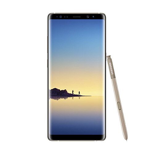 Samsung Galaxy Note 8, Smartphone Libre (6.3", 6GB RAM, 64GB, 12MP/Versión Alemana: No Incluye Samsung Pay ni Acceso a promociones Samsung Members), Color Oro