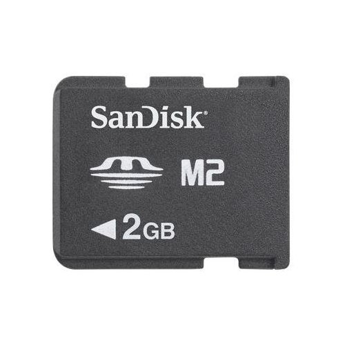 Sandisk Memory Stick Micro (M2) 2GB Memoria Flash - Tarjeta de Memoria (2 GB, M2, 10 MB/s, 3 MB/s, Negro)