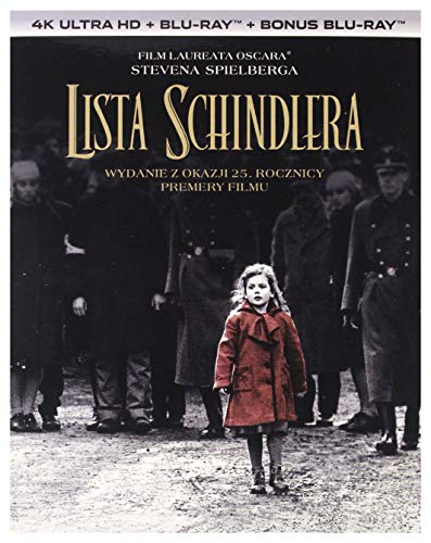 Schindler's List 4K [2Blu-Ray] [Region Free] (Audio español. Subtítulos en español)