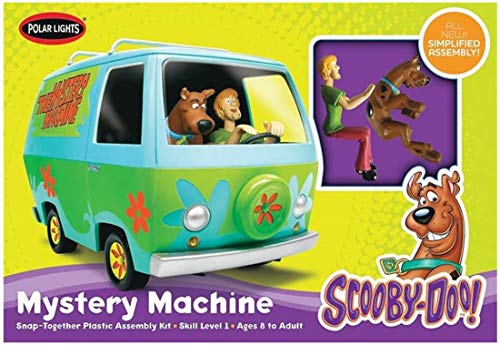 Scooby-Doo Mystery Machine with Scooby & Shaggy Figures 1:25 Polar Lights Plastic Kit