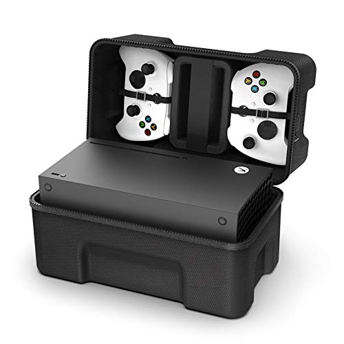 SHBC Estuche Rígido SHBC Compatible con la Consola de Juegos Xbox Series X Bolsa de Viaje de Almacenamiento para Controladores Inalámbricos y Cables SHBC Estuche Rígido SHBC Compatible con la Consola de Juegos Xbox Series X Bolsa de Viaje de Almacenamiento para Controladores Inalámbricos y Cables