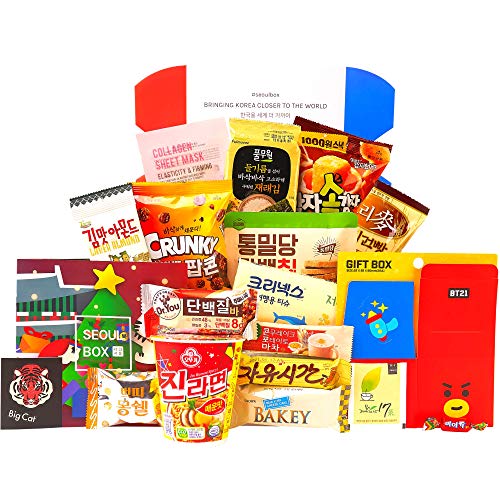 Signature SeoulBox | Authentic Korean Snacks and Epic Kpop Merchandise Gift Box