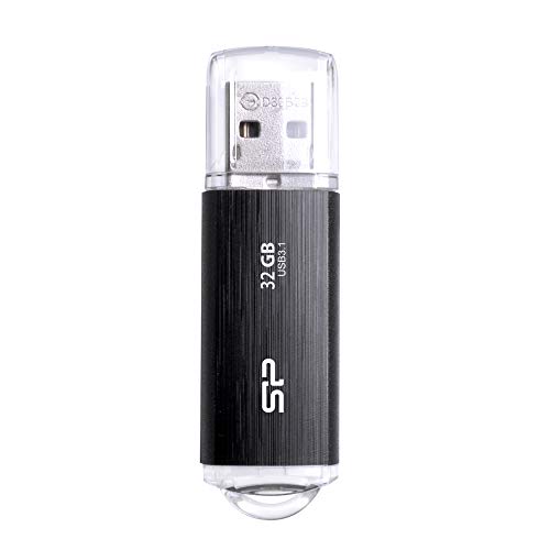 Silicon Power 32GB Blaze B02 Unidad Flash USB 3.0, Color Negro