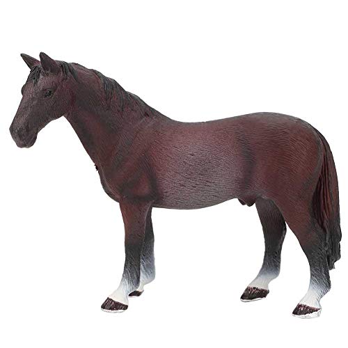 Simulación Modelo de caballo sólido, Mundo de la granja Coleccionistas de caballos Figuras de caballos Juego de juguetes Figuras de pony de plástico detalladas y realistas Juego de juguetes(#3)