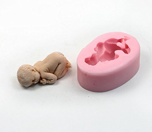 Sleeping Baby Silicone Mould by Turtle Products by Turtle Products Sleeping Baby Silicone Mould by Turtle Products by Turtle Products
