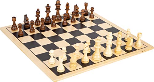 Small Foot 11784 Ajedrez y Damas XL de Madera, small foot, 2 Jugadores, 2 Juegos de Mesa Extra Grandes, a Partir de los 6 los años Small Foot 11784 Ajedrez y Damas XL de Madera, small foot, 2 Jugadores, 2 Juegos de Mesa Extra Grandes, a Partir de los 6 los años