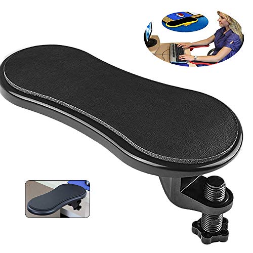 Soporte de soporte de reposabrazos ajustable para computadora, almohadilla ergonómica de brazo de mouse, soporte para extensor de teclado Soporte de giratorio para mesa, oficina, silla, escritorio Soporte de soporte de reposabrazos ajustable para computadora, almohadilla ergonómica de brazo de mouse, soporte para extensor de teclado Soporte de giratorio para mesa, oficina, silla, escritorio