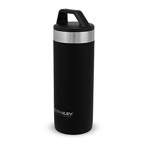 Stanley The Unbreakable Master Series Vacuum Packable Mug .53L Foundry Black 18/8 Stainless Steel Quadvac™ Insulation Leakproof Packable Vacuum Insulated Lid Dishwasher Safe Naturally Bpa-Free