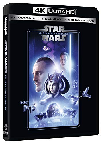 Star Wars - Episodio I - La Minaccia Fantasma (Blu-Ray 4K Ultra HD+2 Blu-Ray) [Italia] [Blu-ray]