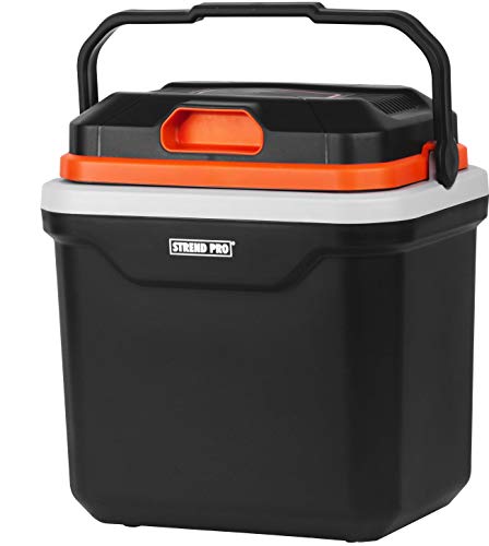 Strend Pro Nevera eléctrica de 12 V 230 V 24 L para el coche y camping, función de refrigeración y calor, aislamiento Smart PUR, compresor nevera/bolsa nevera con modo Eco – silencioso y ligero Strend Pro Nevera eléctrica de 12 V 230 V 24 L para el coche y camping, función de refrigeración y calor, aislamiento Smart PUR, compresor nevera/bolsa nevera con modo Eco – silencioso y ligero