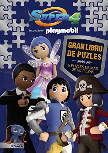 Super 4 - Gran libro de puzles (Literatura Infantil (6-11 Años) - Super 4)