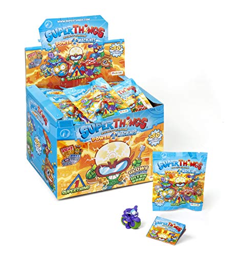 SuperThings - Power Machine - Display 50 One Pack, Cada sobre Contiene 1 SuperThing y un 1 Checklist SuperThings - Power Machine - Display 50 One Pack, Cada sobre Contiene 1 SuperThing y un 1 Checklist